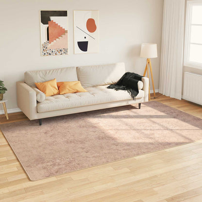 Rug Runner MARSA Sand 190 x 300 cm Polyester and PVC