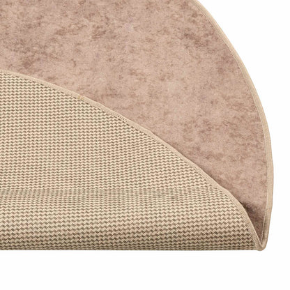 Rug Runner MARSA Sand 120 x 120 cm Polyester and PVC
