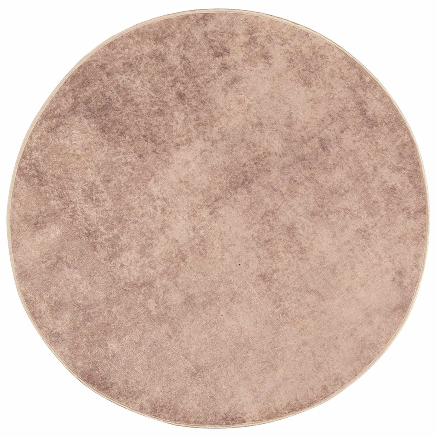 Rug Runner MARSA Sand 120 x 120 cm Polyester and PVC