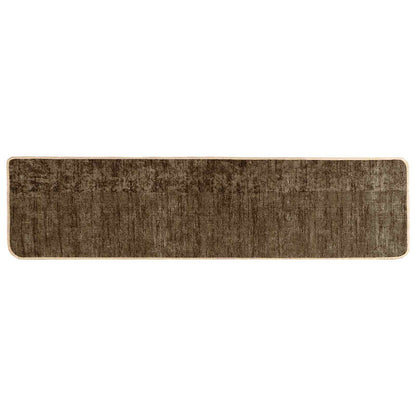 Rug Runner MARSA Forest Green 50 x 350 cm Polyester and PVC