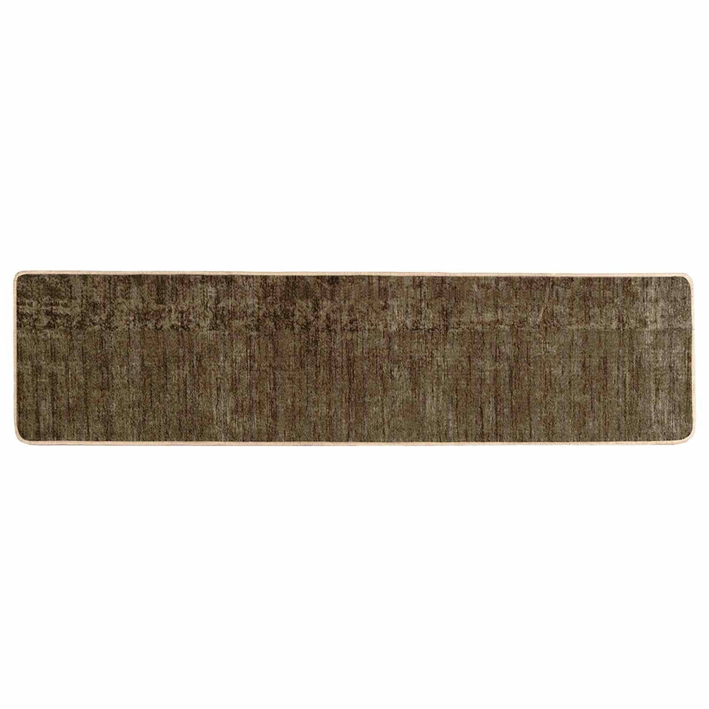 Rug Runner MARSA Forest Green 80 x 450 cm Polyester and PVC