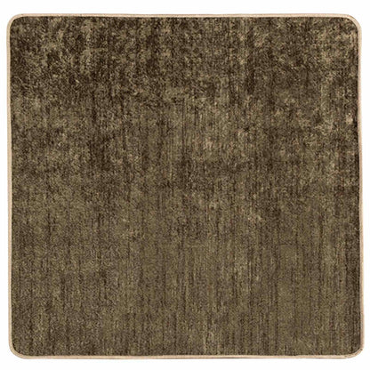 Rug Runner MARSA Forest Green 100 x 100 cm Polyester and PVC