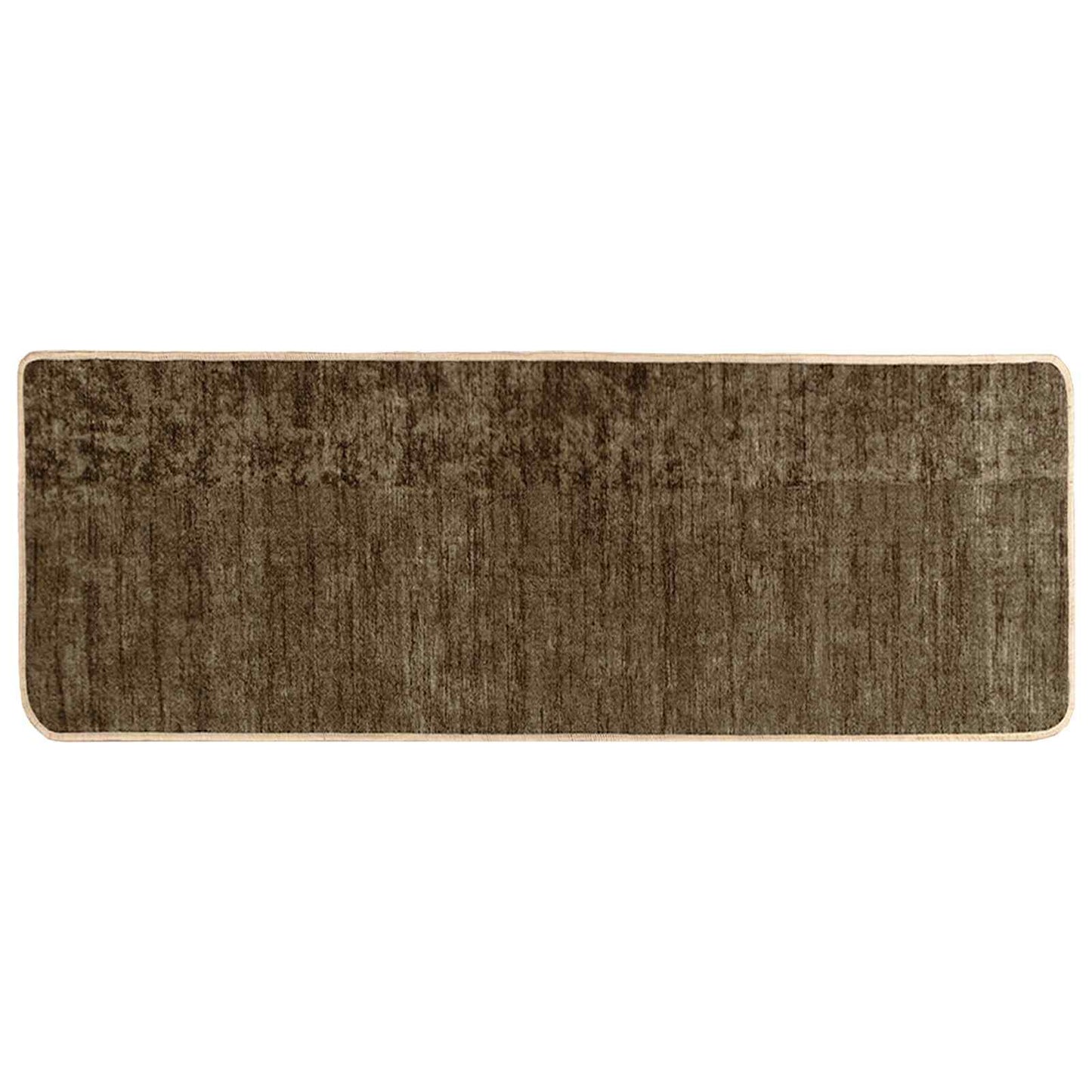 Rug Runner MARSA Forest Green 100 x 250 cm Polyester and PVC