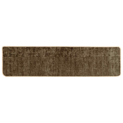 Rug Runner MARSA Forest Green 100 x 450 cm Polyester and PVC