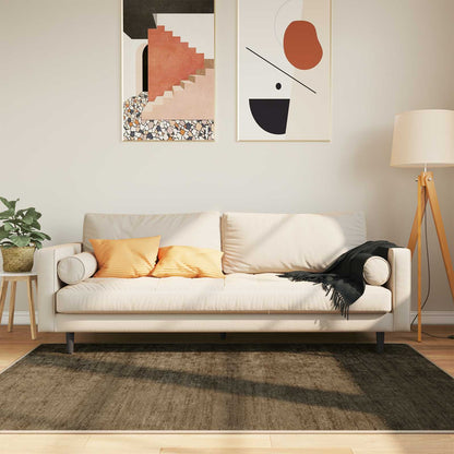 Rug Runner MARSA Forest Green 120 x 170 cm Polyester and PVC