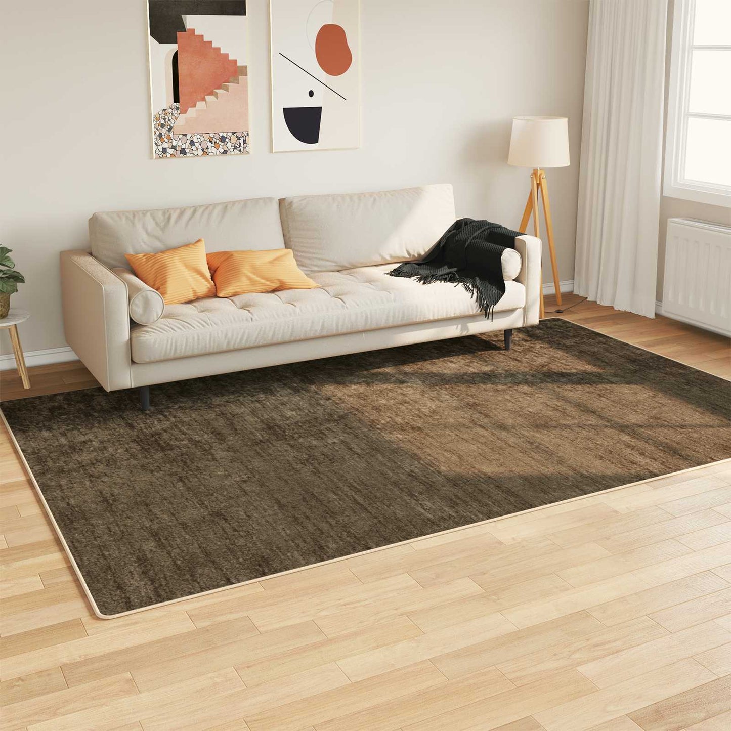 Rug Runner MARSA Forest Green 150 x 230 cm Polyester and PVC