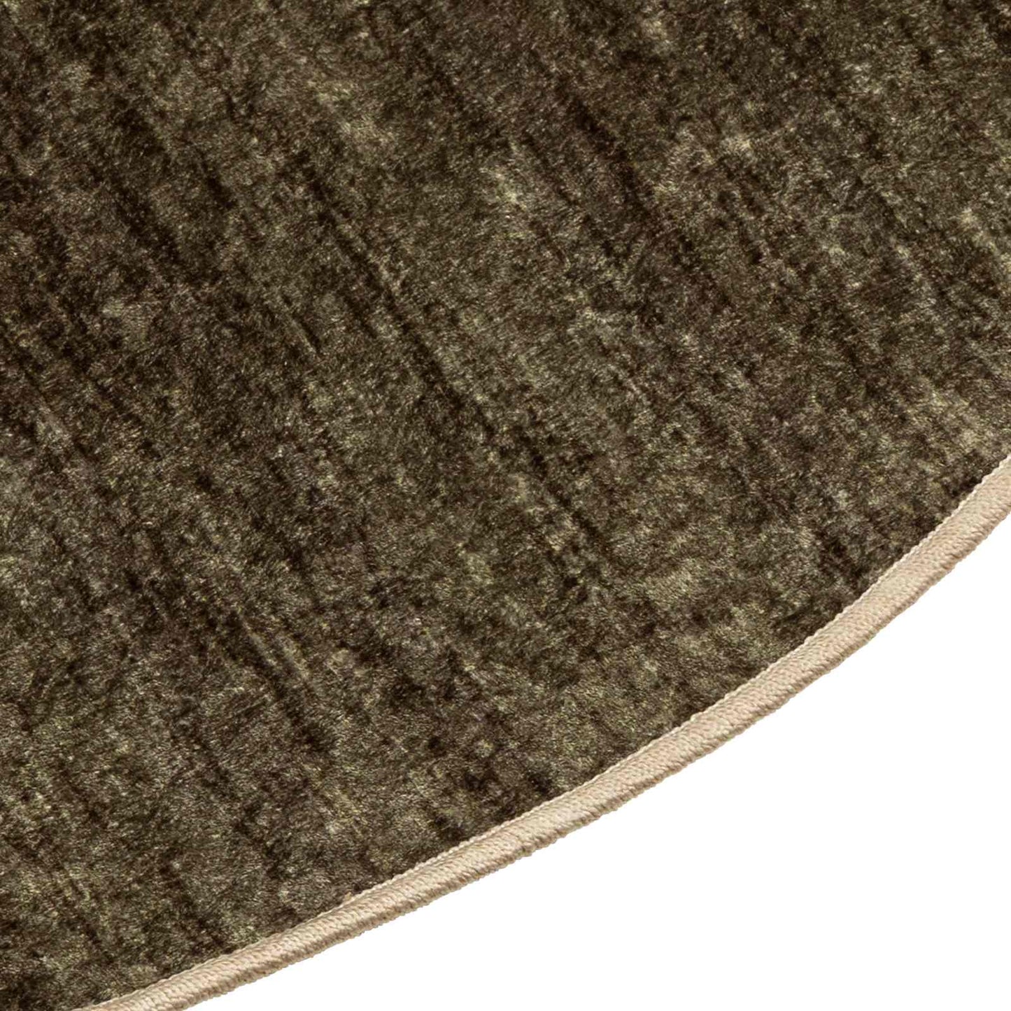 Rug Runner MARSA Forest Green 120 x 120 cm Polyester and PVC