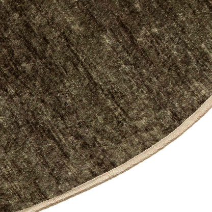 Rug Runner MARSA Forest Green 120 x 120 cm Polyester and PVC