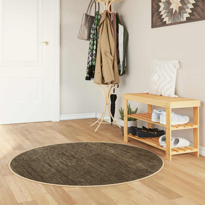 Rug Runner MARSA Forest Green 120 x 120 cm Polyester and PVC