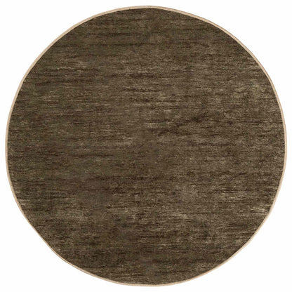 Rug Runner MARSA Forest Green 120 x 120 cm Polyester and PVC