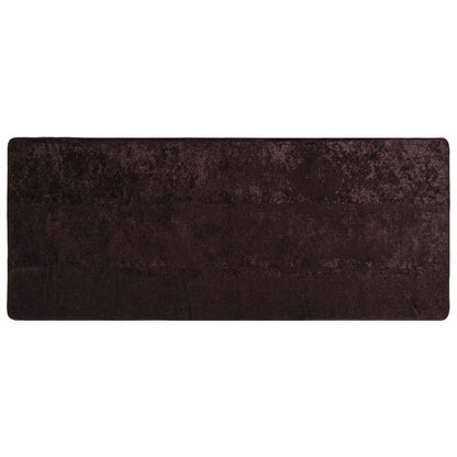 Rug Runner MARSA Anthracite 50 x 100 cm Polyester and PVC