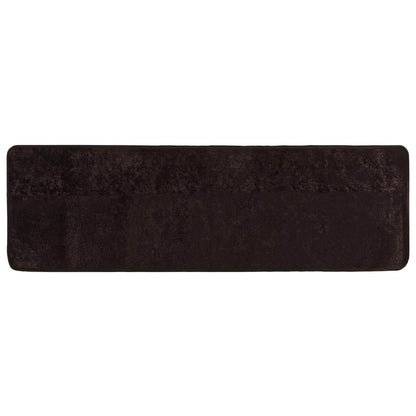 Rug Runner MARSA Anthracite 50 x 150 cm Polyester and PVC