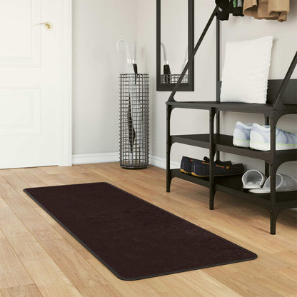 Rug Runner MARSA Anthracite 50 x 200 cm Polyester and PVC