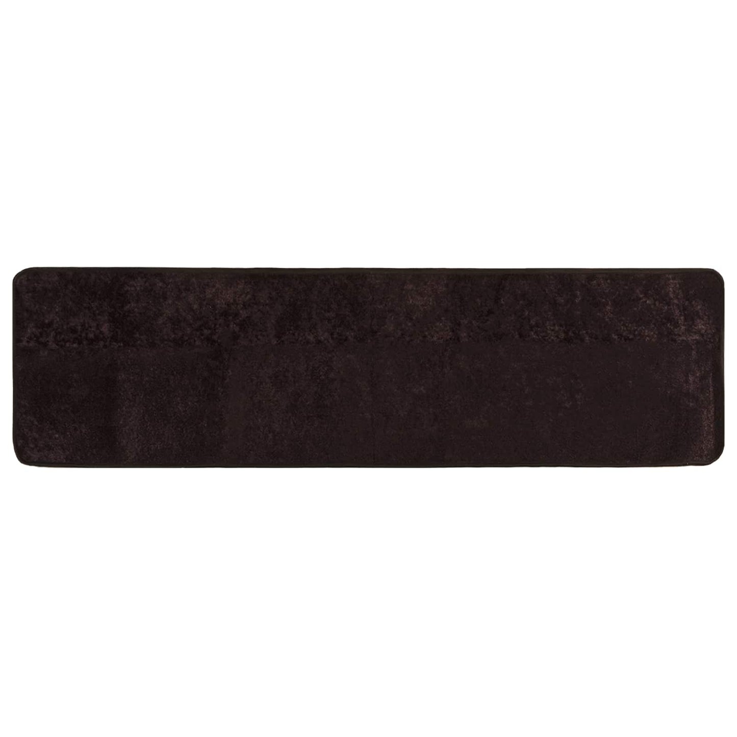 Rug Runner MARSA Anthracite 50 x 200 cm Polyester and PVC