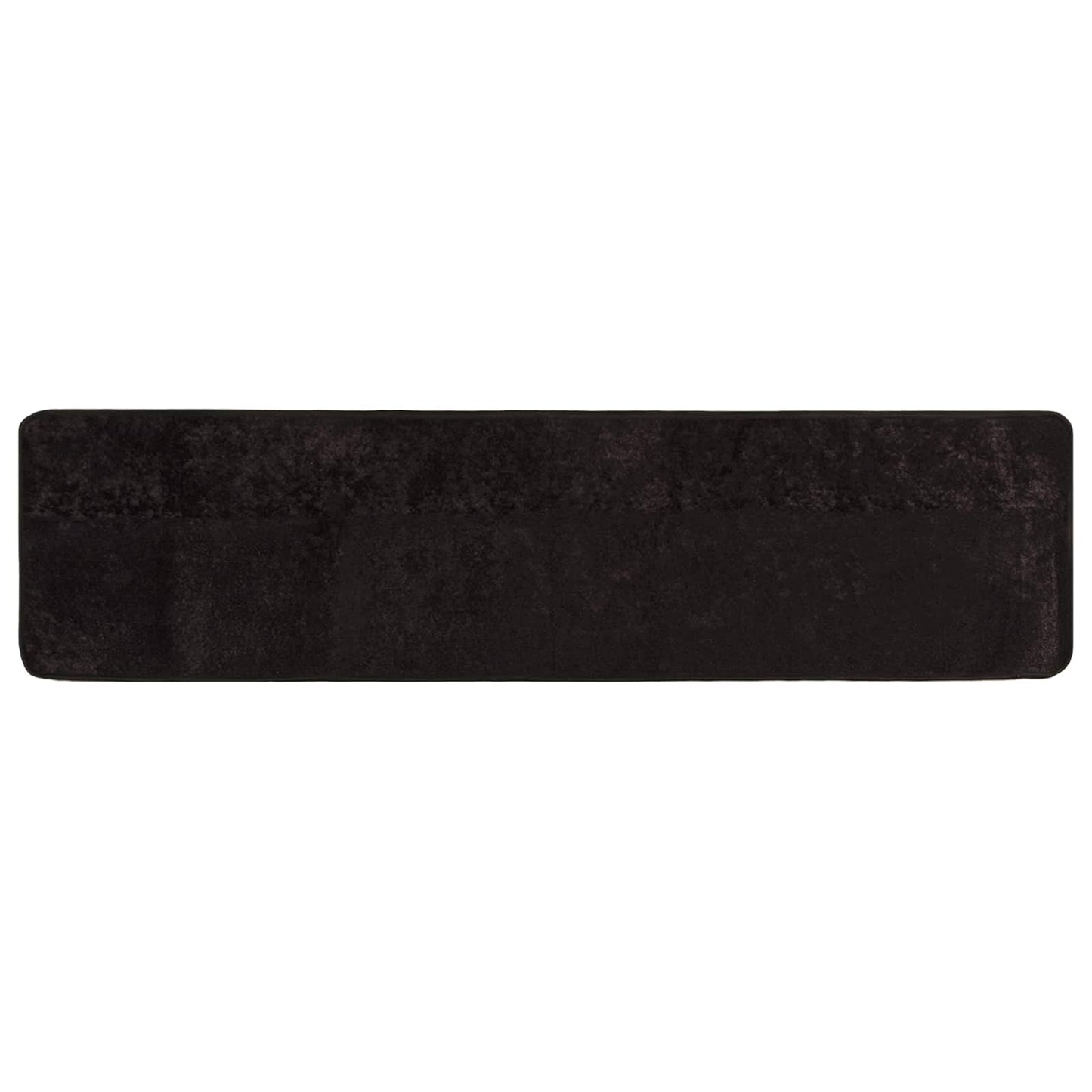 Rug Runner MARSA Anthracite 50 x 250 cm Polyester and PVC