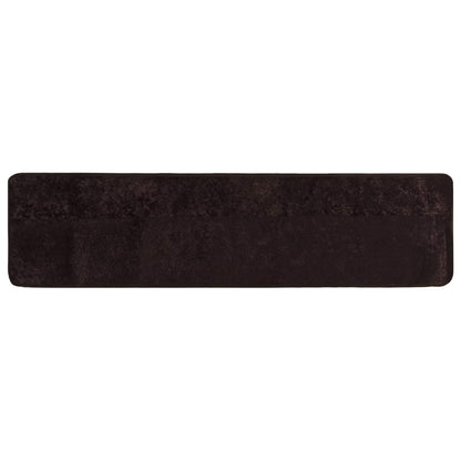 Rug Runner MARSA Anthracite 50 x 300 cm Polyester and PVC