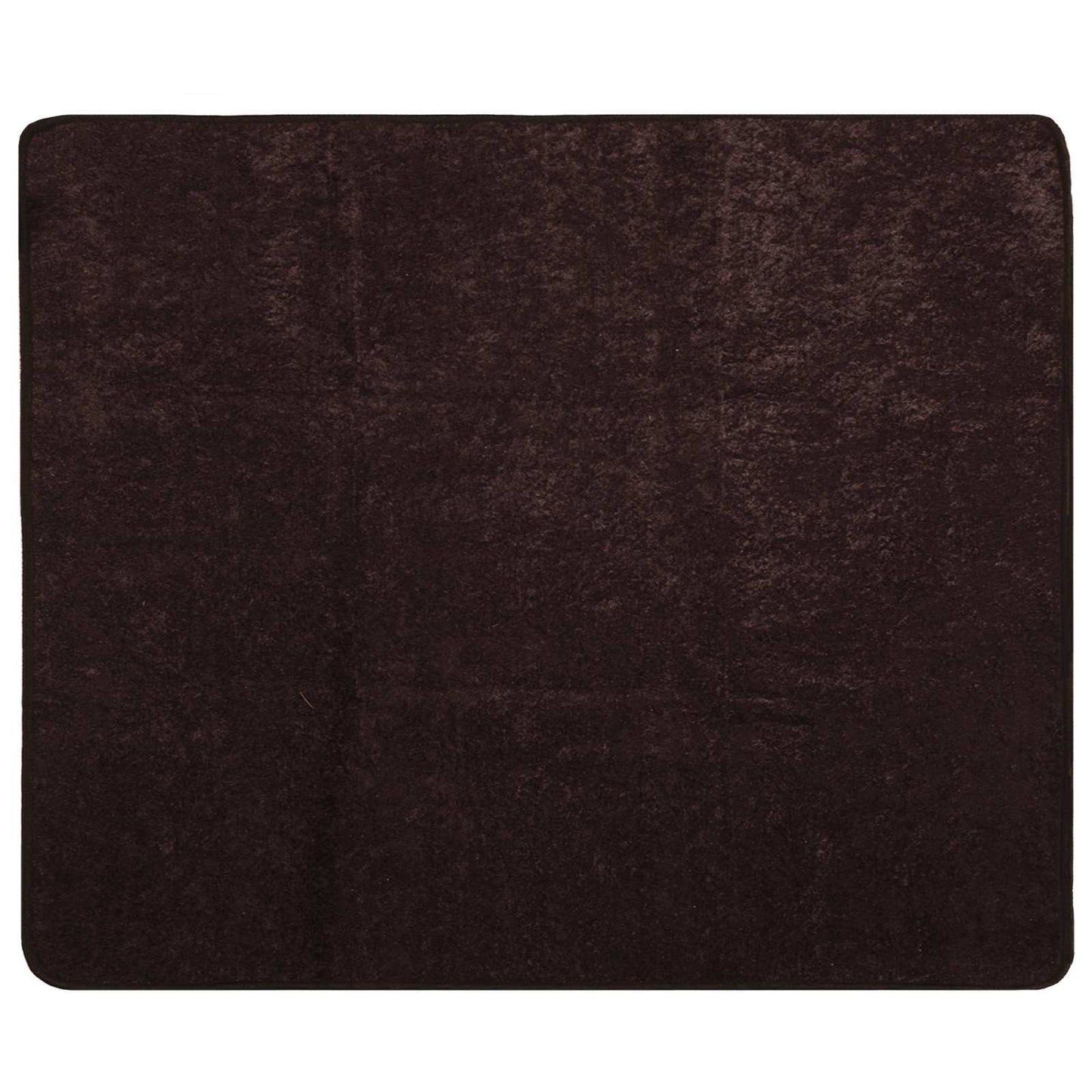 Rug Runner MARSA Anthracite 80 x 100 cm Polyester and PVC