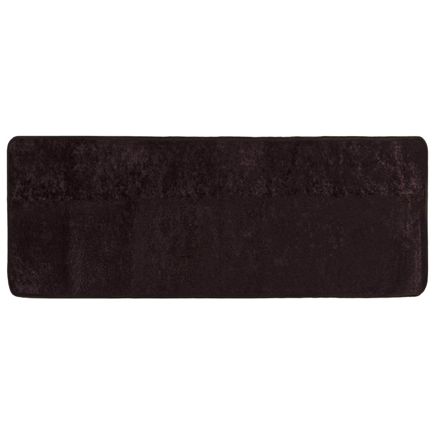 Rug Runner MARSA Anthracite 80 x 200 cm Polyester and PVC