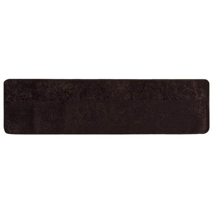 Rug Runner MARSA Anthracite 80 x 350 cm Polyester and PVC