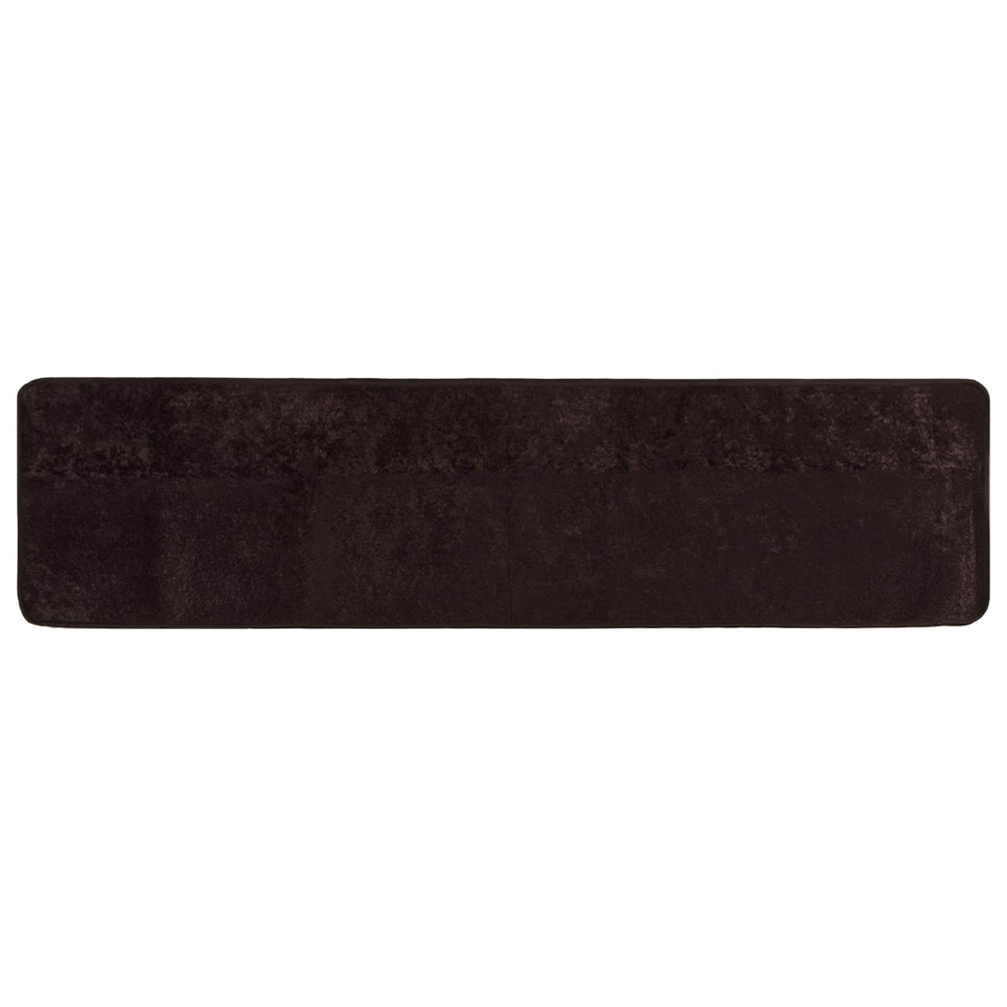 Rug Runner MARSA Anthracite 80 x 400 cm Polyester and PVC