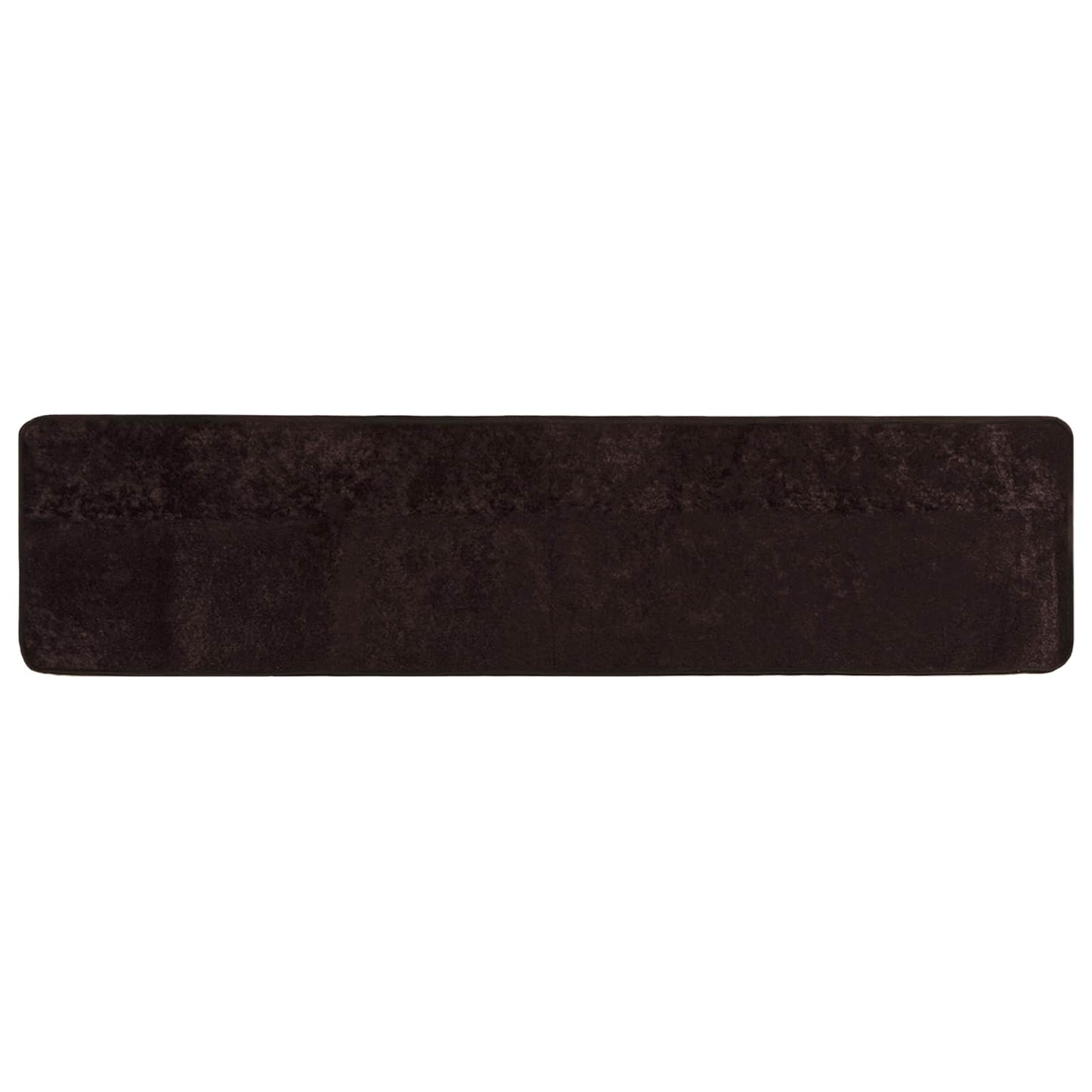 Rug Runner MARSA Anthracite 80 x 450 cm Polyester and PVC