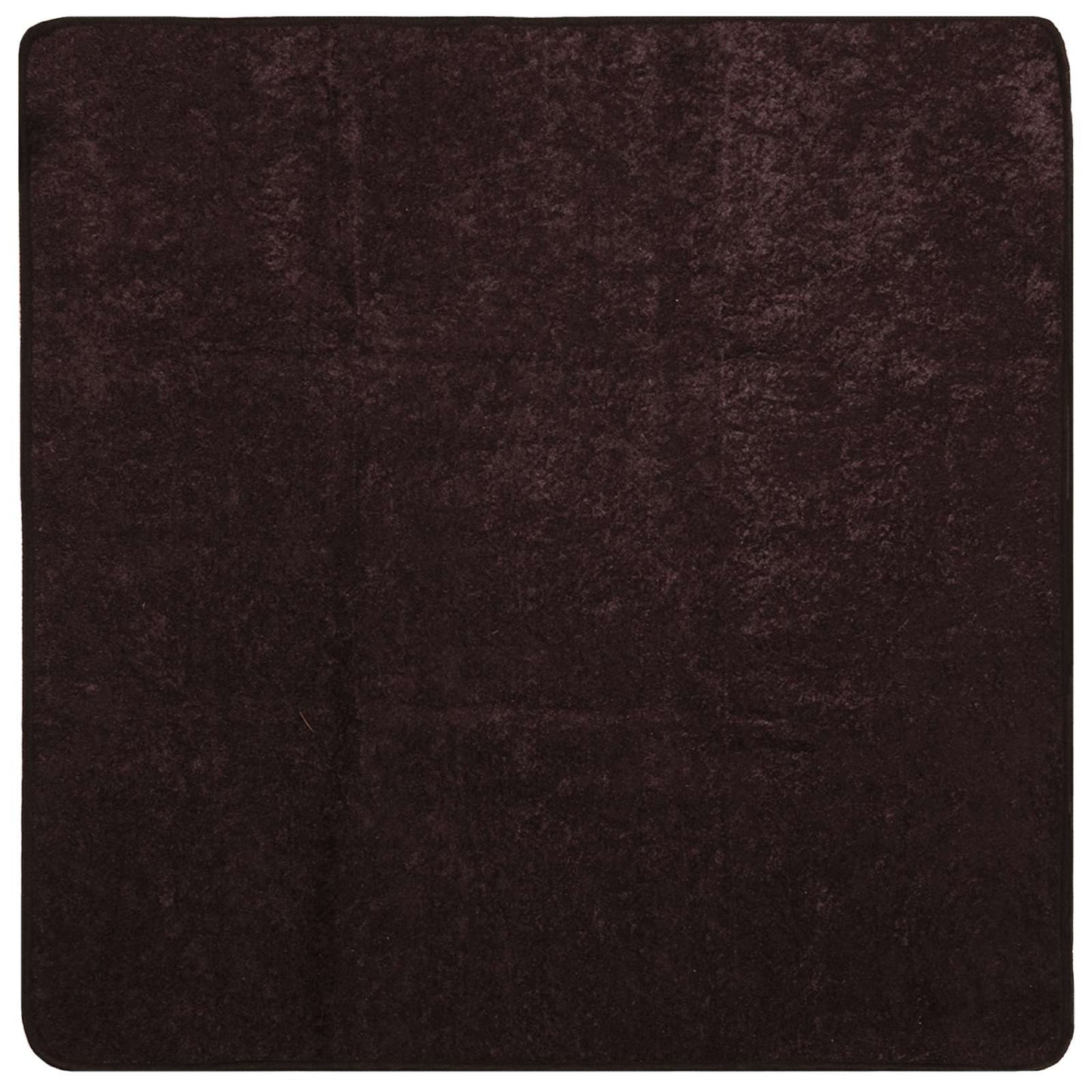Rug Runner MARSA Anthracite 100 x 100 cm Polyester and PVC