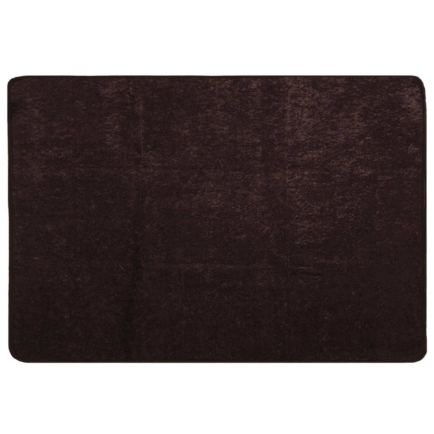 Rug Runner MARSA Anthracite 100 x 150 cm Polyester and PVC
