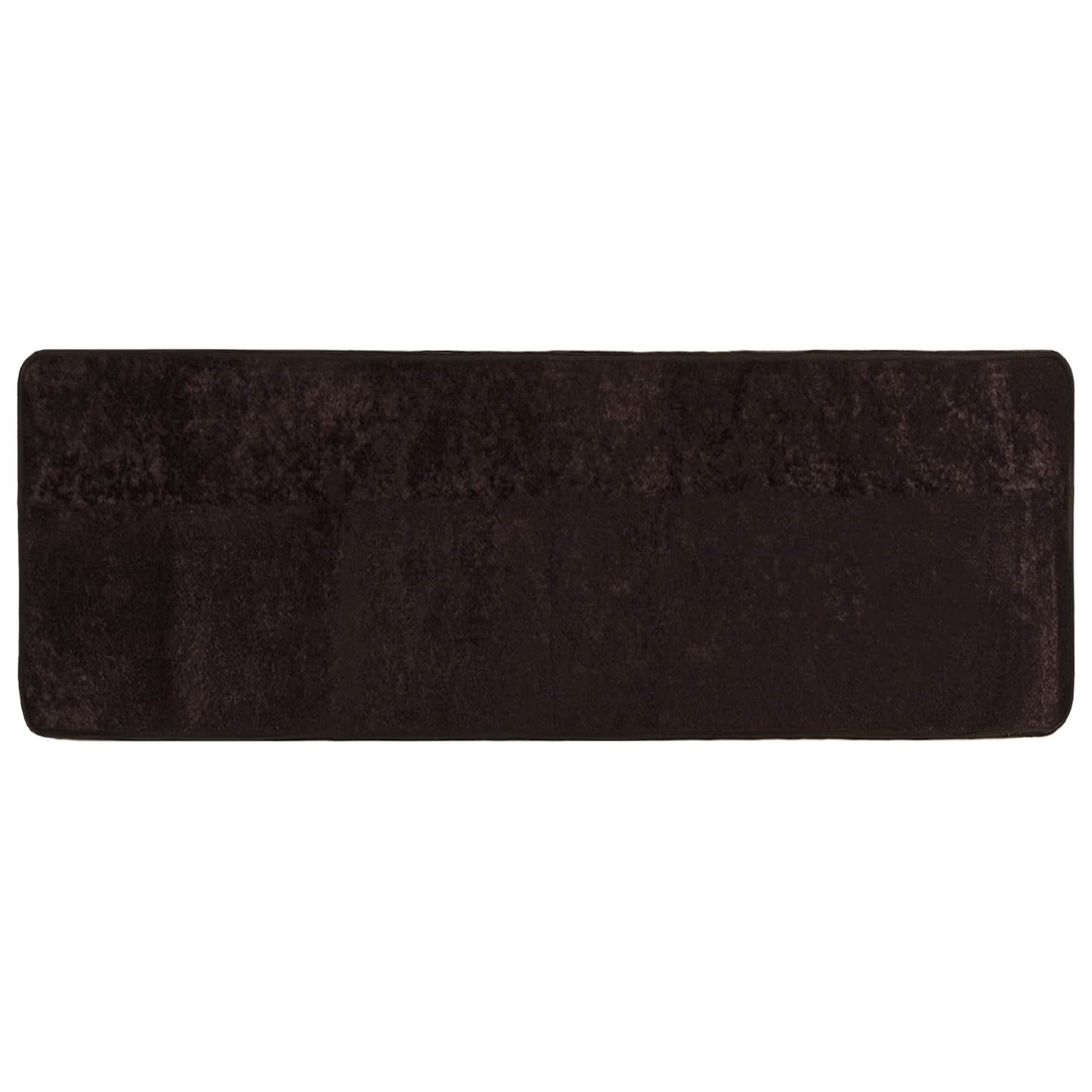 Rug Runner MARSA Anthracite 100 x 250 cm Polyester and PVC