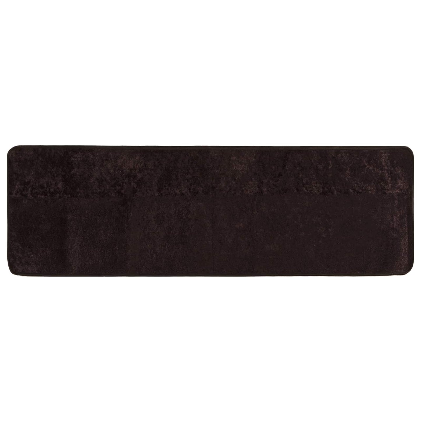 Rug Runner MARSA Anthracite 100 x 350 cm Polyester and PVC