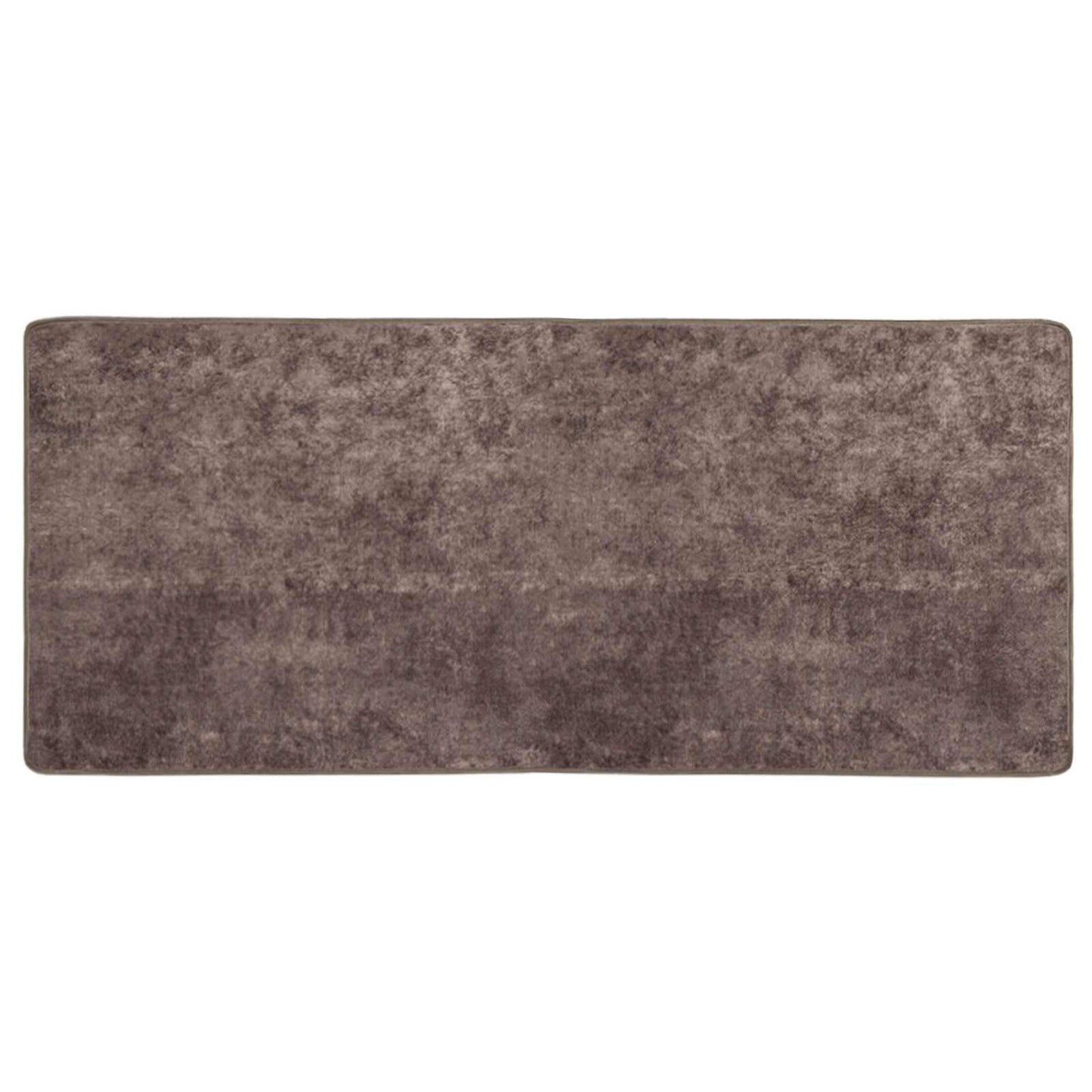 Rug Runner MARSA Grey 50 x 100 cm Polyester and PVC