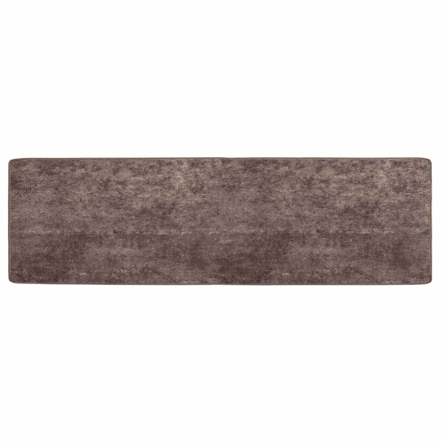 Rug Runner MARSA Grey 50 x 150 cm Polyester and PVC