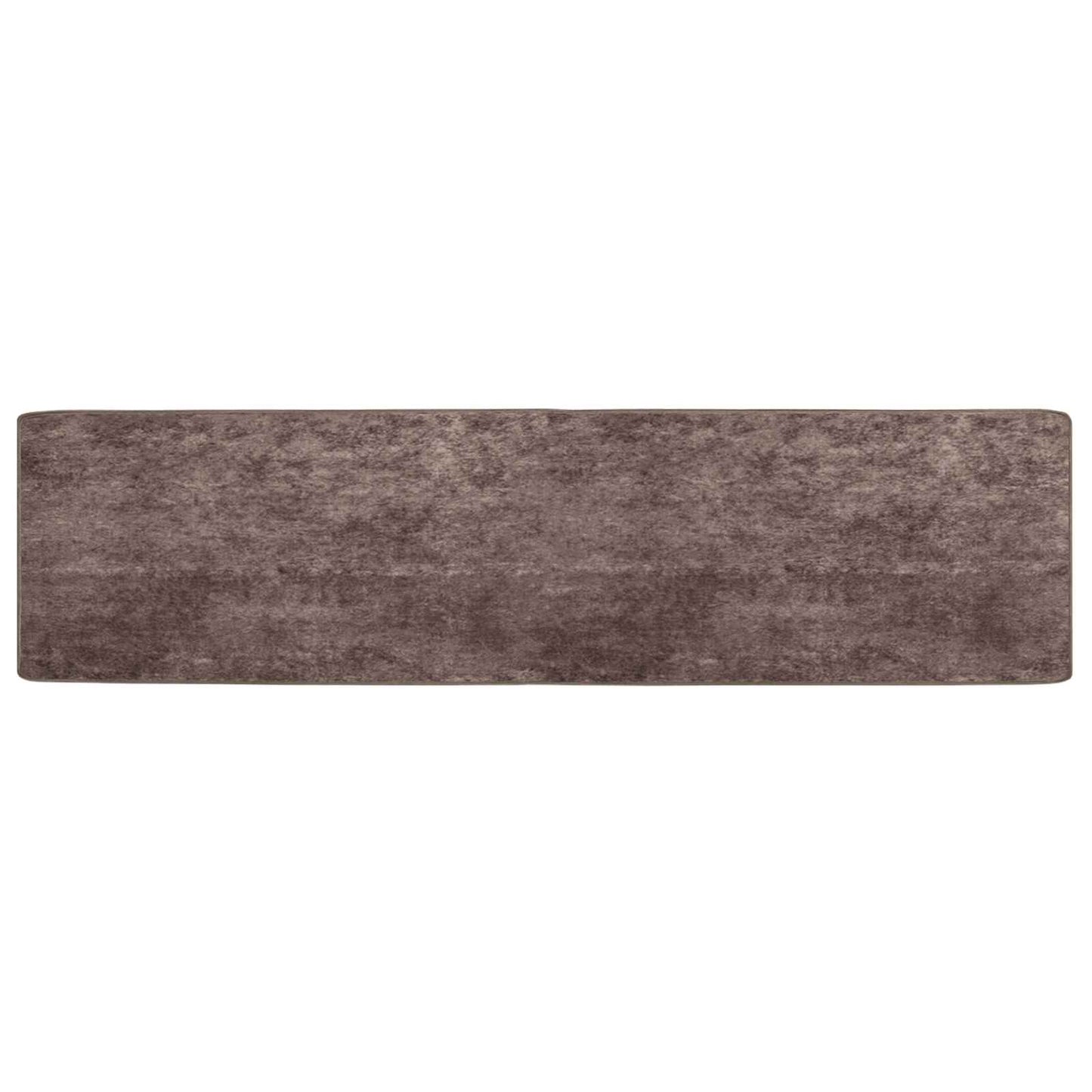 Rug Runner MARSA Grey 50 x 200 cm Polyester and PVC