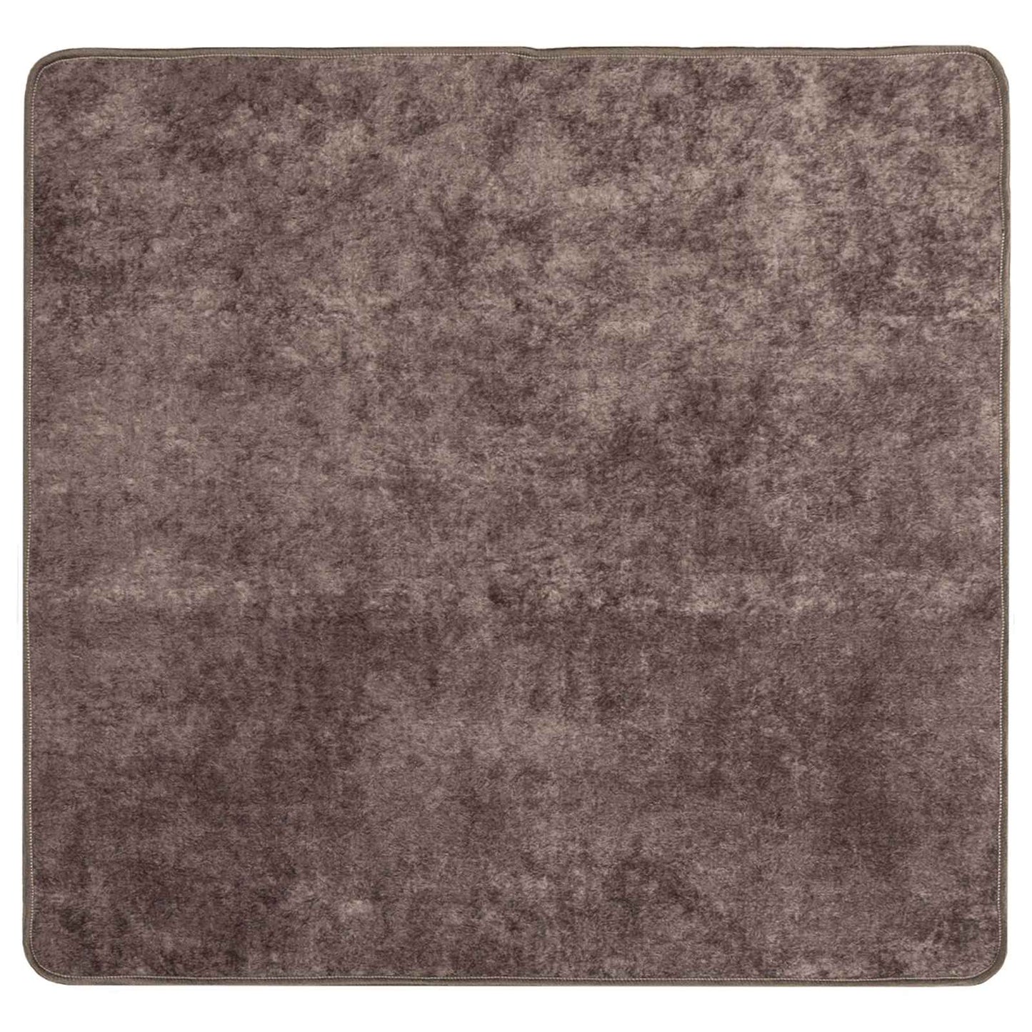 Rug Runner MARSA Grey 100 x 100 cm Polyester and PVC