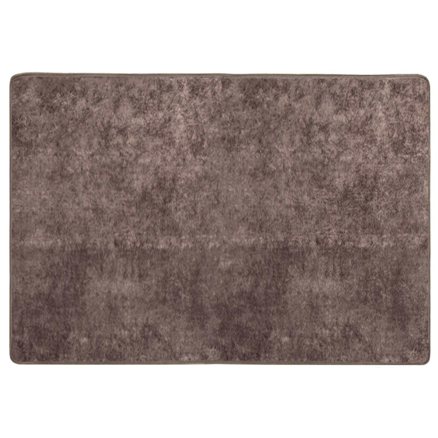 Rug Runner MARSA Grey 100 x 150 cm Polyester and PVC