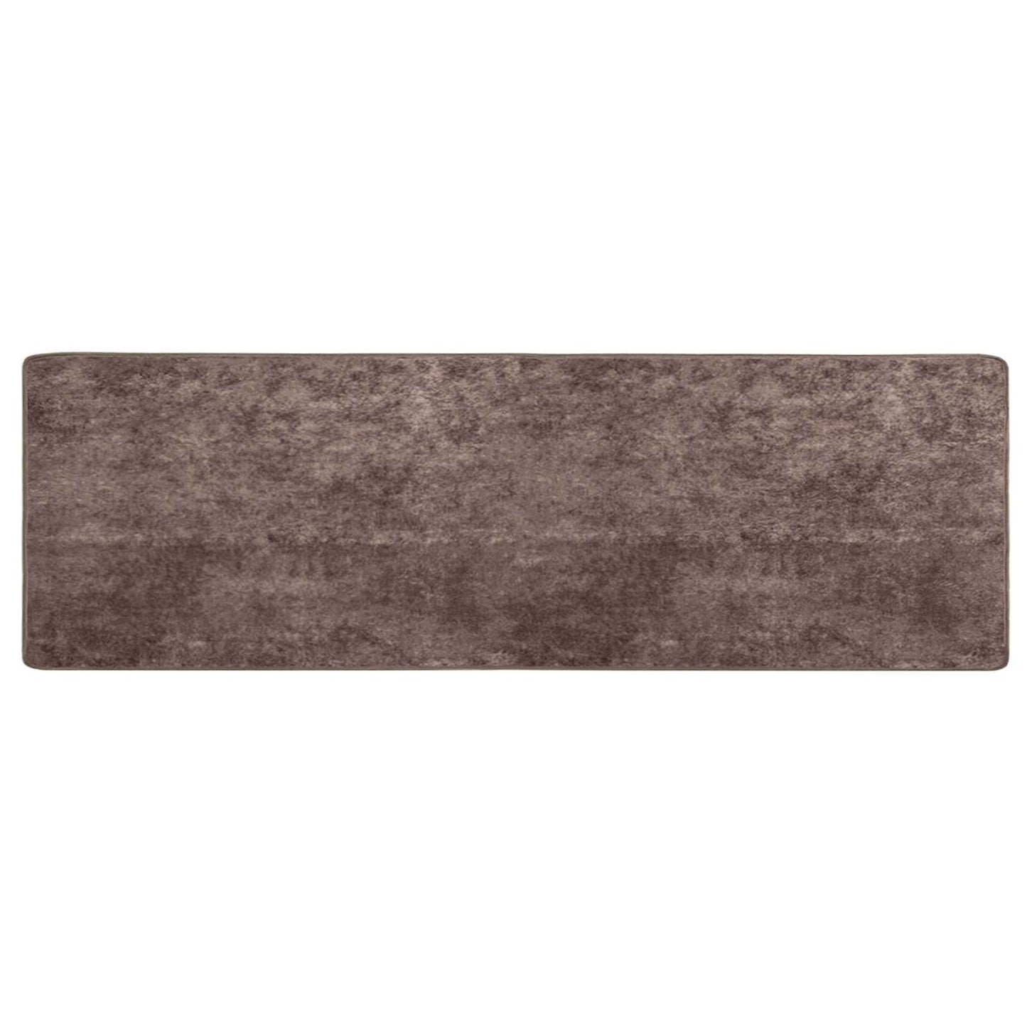 Rug Runner MARSA Grey 100 x 350 cm Polyester and PVC