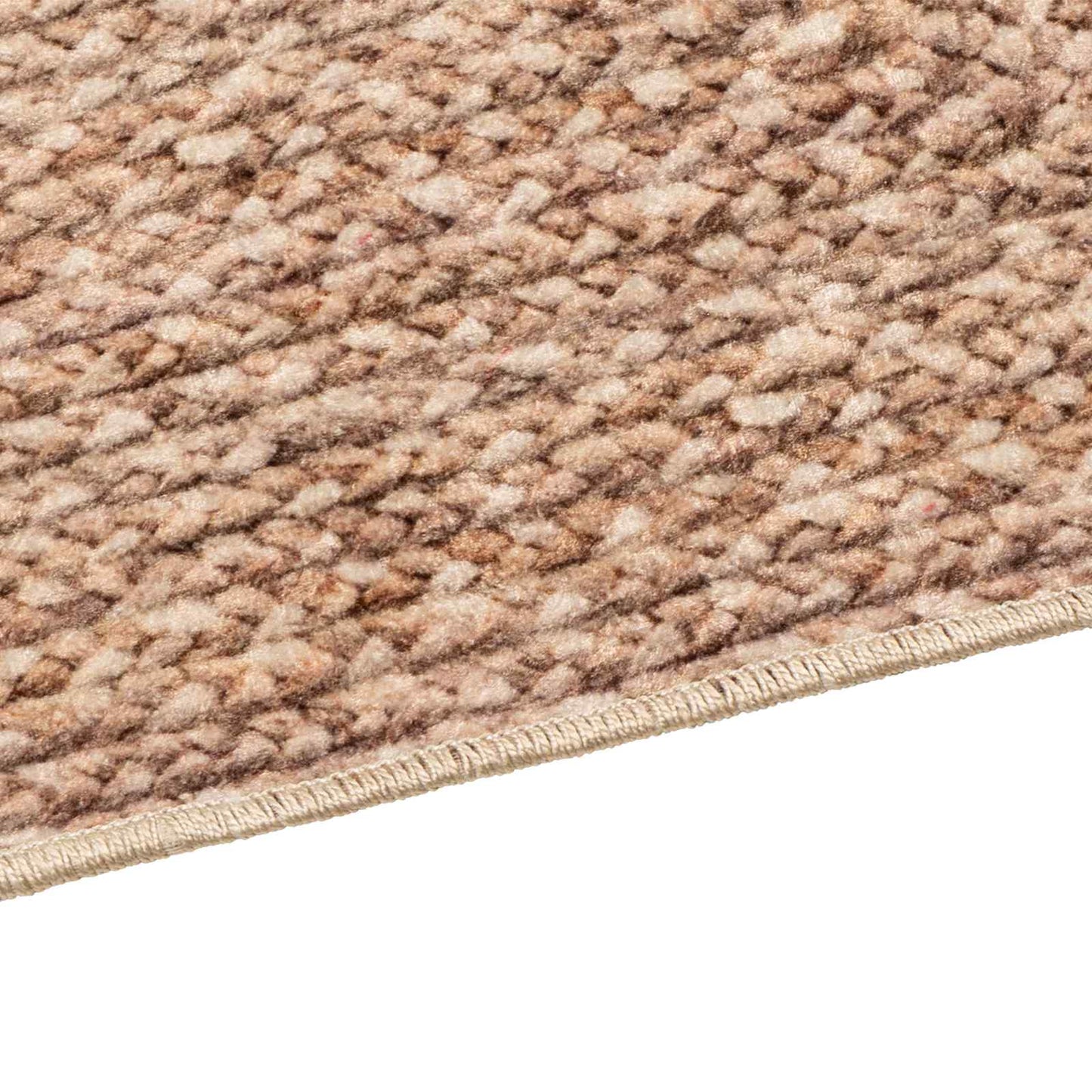 Rug Runner MARSA Yellow 50 x 400 cm Polyester and PVC