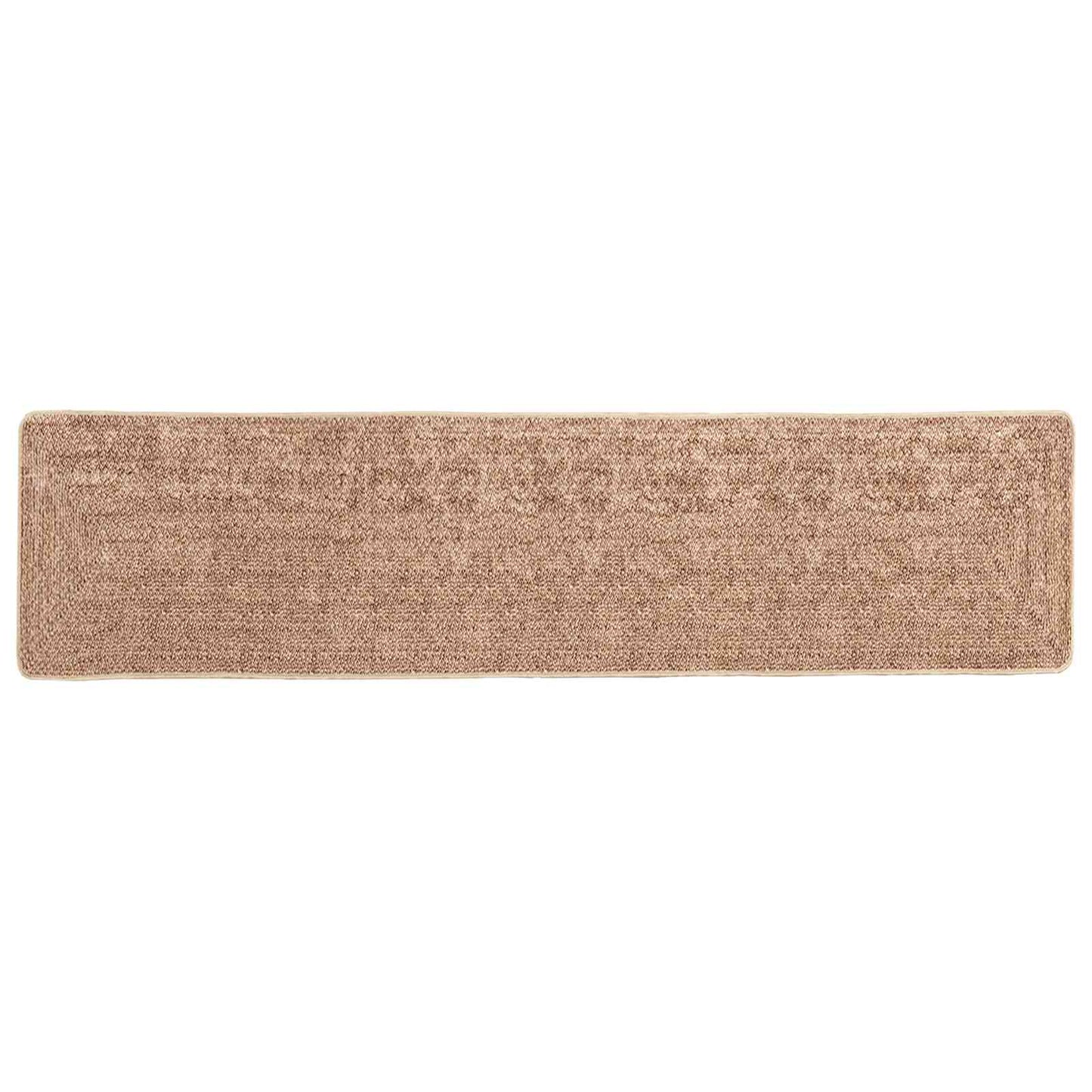Rug Runner MARSA Yellow 80 x 300 cm Polyester and PVC