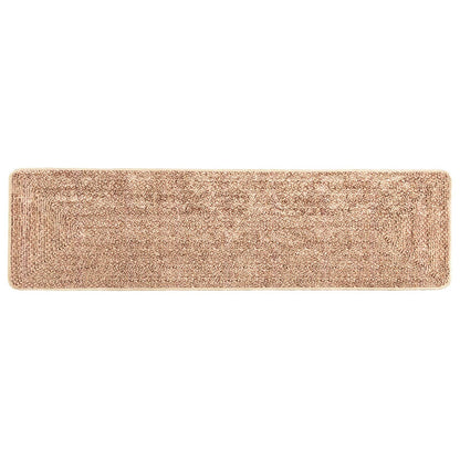 Rug Runner MARSA Yellow 80 x 350 cm Polyester and PVC