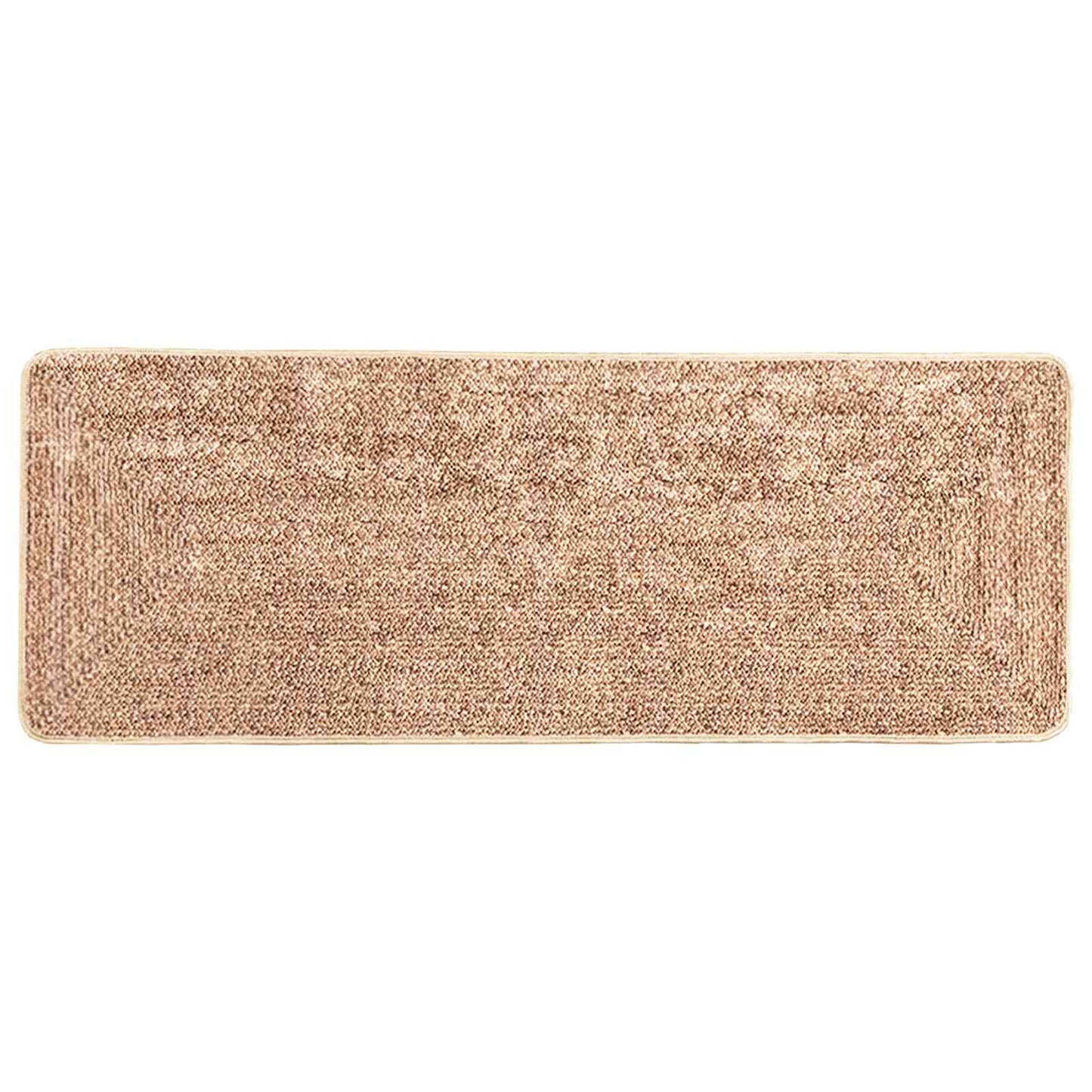 Rug Runner MARSA Yellow 100 x 250 cm Polyester and PVC