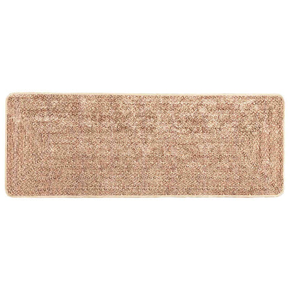 Rug Runner MARSA Yellow 100 x 250 cm Polyester and PVC