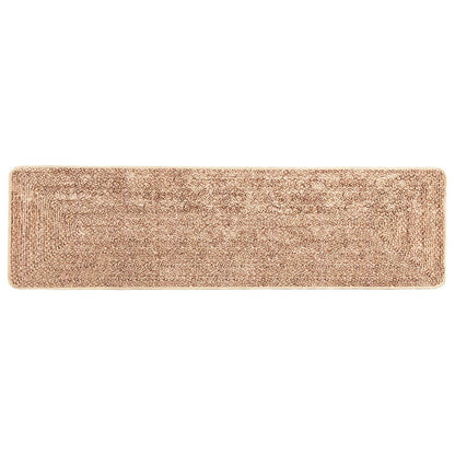 Rug Runner MARSA Yellow 100 x 400 cm Polyester and PVC