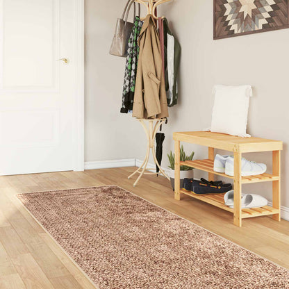 Rug Runner MARSA Yellow 100 x 450 cm Polyester and PVC