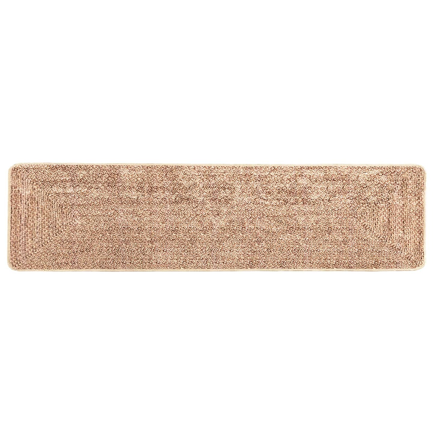 Rug Runner MARSA Yellow 100 x 450 cm Polyester and PVC