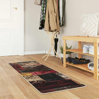 Rug Runner MARSA Multicolour 50 x 150 cm Polyester and PVC