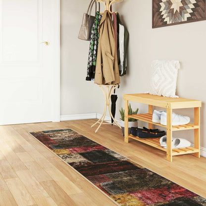 Rug Runner MARSA Multicolour 50 x 350 cm Polyester and PVC