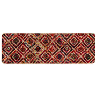 Rug Runner MARSA Multicolour 50 x 100 cm Polyester and PVC