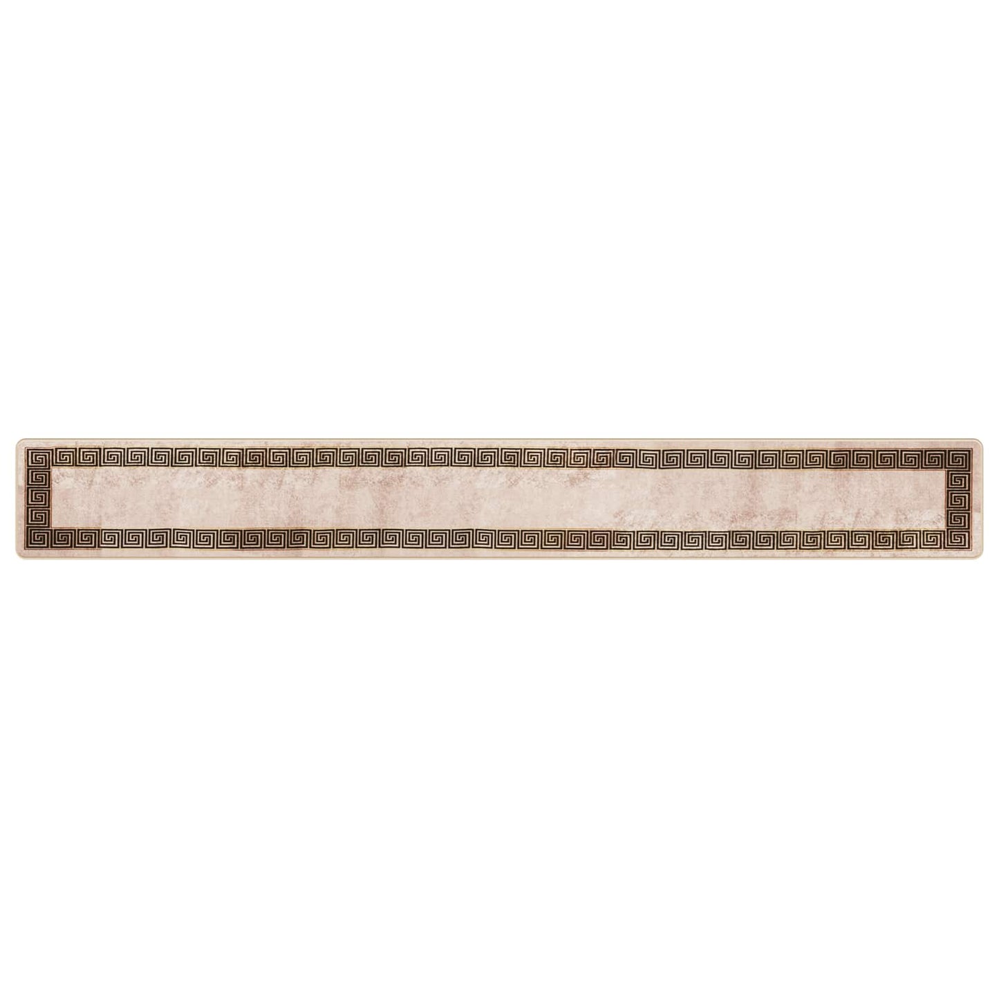 Rug Runner MARSA Black 50 x 400 cm Polyester and PVC