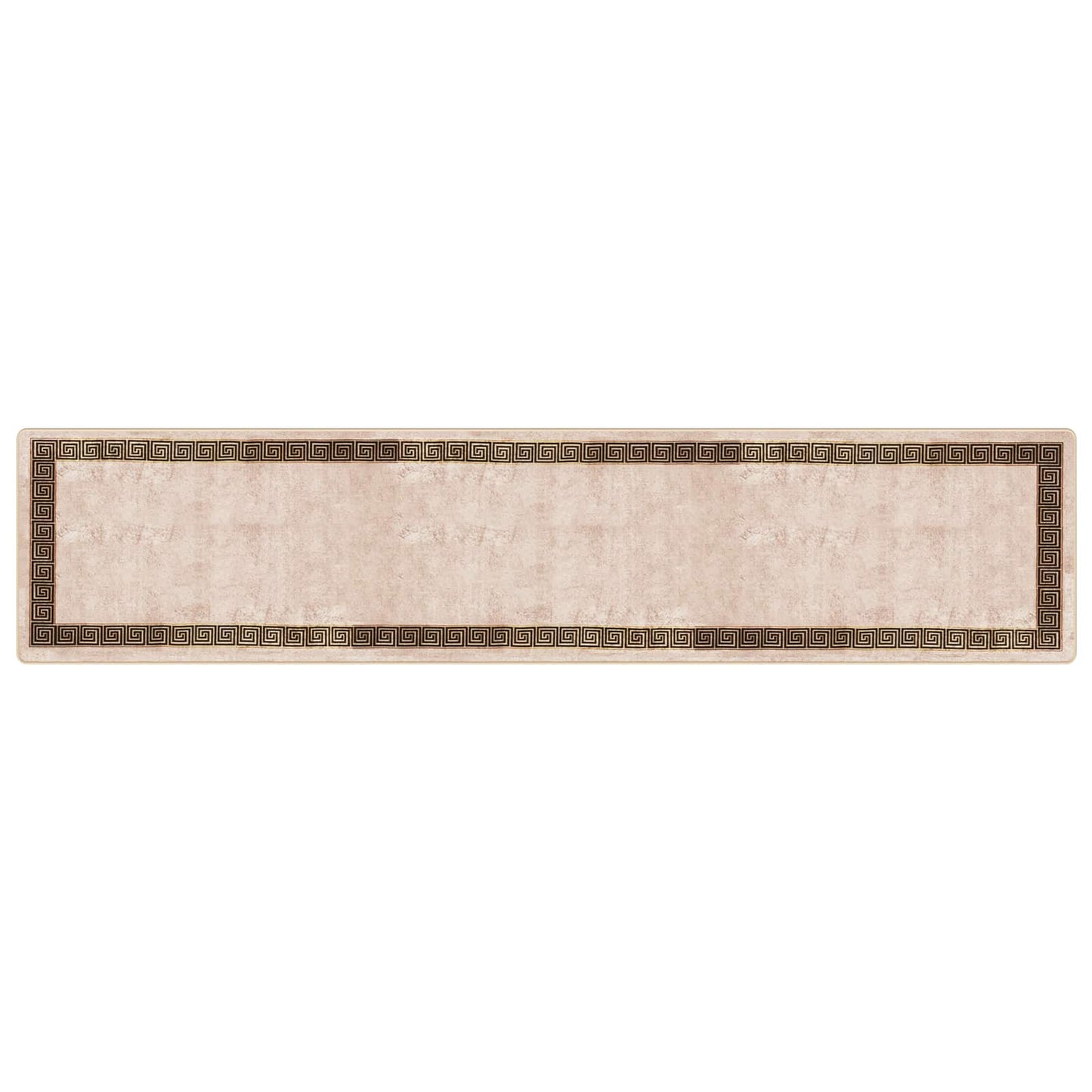 Rug Runner MARSA Black 100 x 450 cm Polyester and PVC