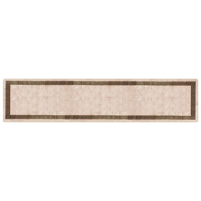 Rug Runner MARSA Black 100 x 450 cm Polyester and PVC