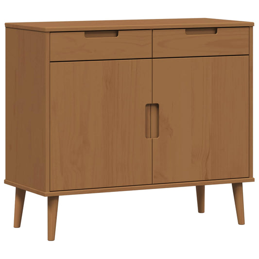 Sideboard MOLDE Caramel 90 x 40 x 80 cm